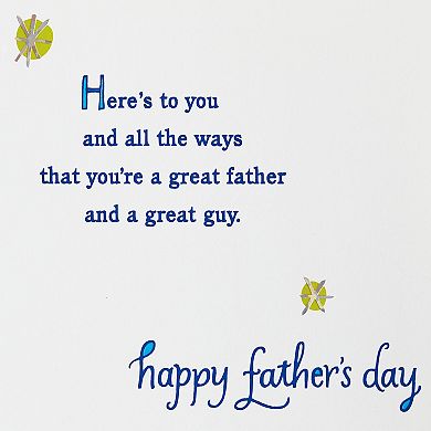 Hallmark "Wonderful Man Amazing Dad" Father's Day Card