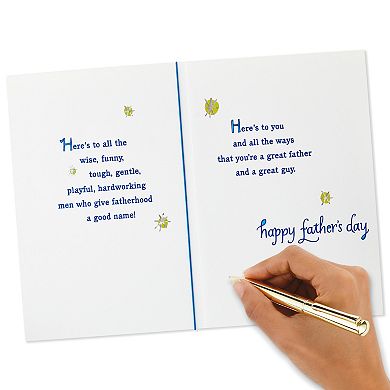 Hallmark "Wonderful Man Amazing Dad" Father's Day Card