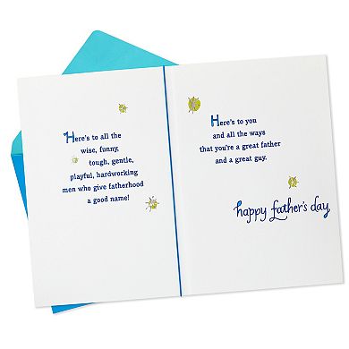 Hallmark "Wonderful Man Amazing Dad" Father's Day Card