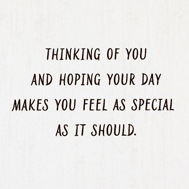 Hallmark Father's Day Card (Thinking of You)