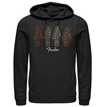 Men's Fender Autumn Colors Guitar Heads Graphic Hoodie