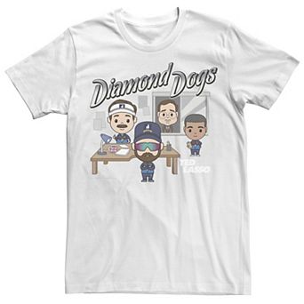 Men's Ted Lasso Diamond Dogs Office Graphic Tee