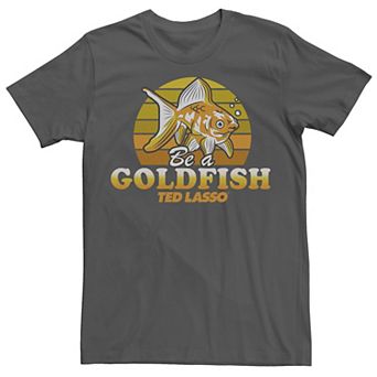 Men's Ted Lasso Be A Goldfish Graphic Tee