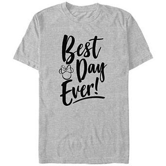 Disney's Mickey Mouse Best Day Ever Men's Graphic Tee