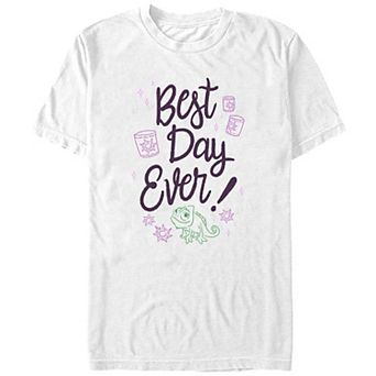Disney's Tangled Pascal Best Day Ever Men's Graphic Tee