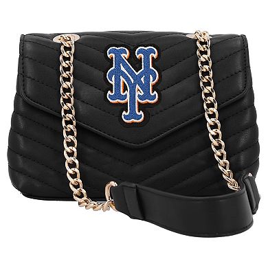Cuce New York Mets Quilted Crossbody Purse