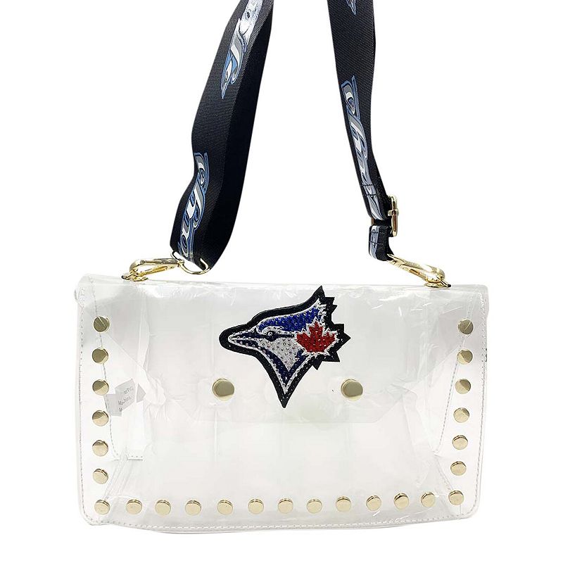 Cuce Toronto Blue Jays Crystal Clear Envelope Crossbody Bag, Jay Team