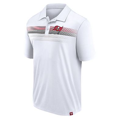 Men's Fanatics White Tampa Bay Buccaneers Victory For Us Interlock Polo