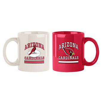 Arizona Cardinals 2-Pack 15oz. Color Mug Set