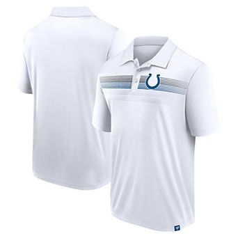 Men's Fanatics Branded White Indianapolis Colts Victory For Us Interlock Polo