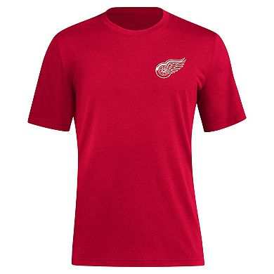 Men's adidas Red Detroit Red Wings Blend T-Shirt