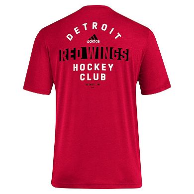 Men's adidas Red Detroit Red Wings Blend T-Shirt