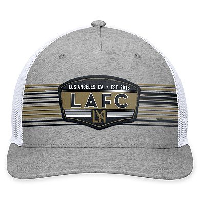 Men's Fanatics Branded Steel LAFC Stroke Trucker Snapback Hat