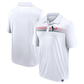 Men's Fanatics Branded White Houston Texans Victory For Us Interlock Polo