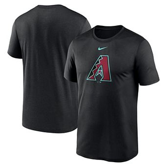 Men's Nike Black Arizona Diamondbacks Legend Fuse Large Logo Performance T-Shirt