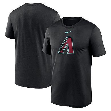 Men's Nike Black Arizona Diamondbacks Legend Fuse Large Logo Performance T-Shirt