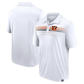 Men's Fanatics Branded White Cincinnati Bengals Victory For Us Interlock Polo