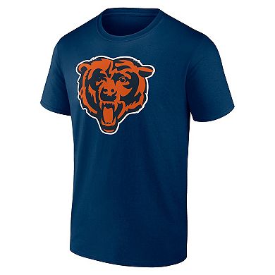 Men's Fanatics Branded Navy Chicago Bears Father's Day T-Shirt