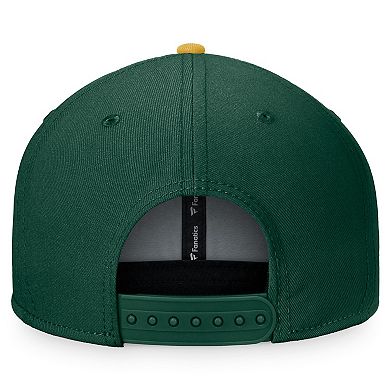 Men's Fanatics Branded Green/Gold Portland Timbers Downtown Snapback Hat
