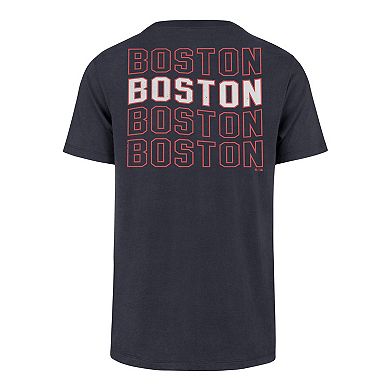 Men's '47 Navy Boston Red Sox Hang Back Franklin T-Shirt