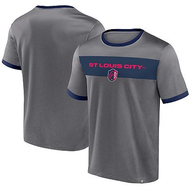 Men's Fanatics Branded Gray St. Louis City SC Advantages T-Shirt