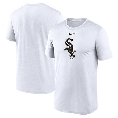 Men's Nike White Chicago White Sox Legend Fuse Large Logo Performance T-Shirt