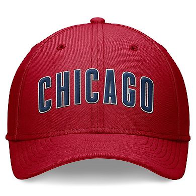 Men's Nike Red Chicago Cubs Evergreen Performance Flex Hat