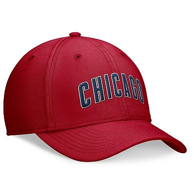 Men's Nike Red Chicago Cubs Evergreen Performance Flex Hat