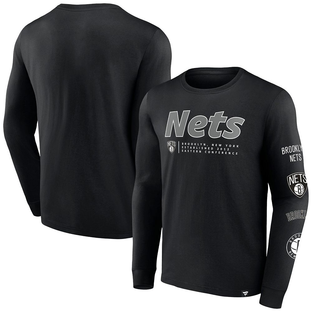 brooklyn nets long sleeve shirt