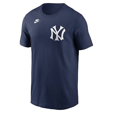 Men's Nike Babe Ruth Navy New York Yankees Fuse Name & Number T-Shirt