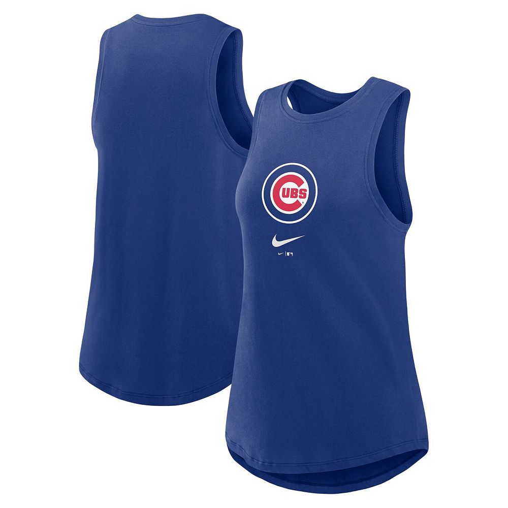 売れ筋商品|||ナイキ カットソー トップス レディース Women's  Chicago Cubs Legacy Icon High Neck Fashion Tank Top  Chicago Cubs Nike Women's Legacy Icon High Neck Performance
