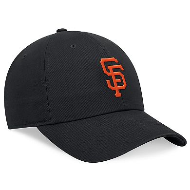 Men's Nike Black San Francisco Giants Evergreen Club Adjustable Hat