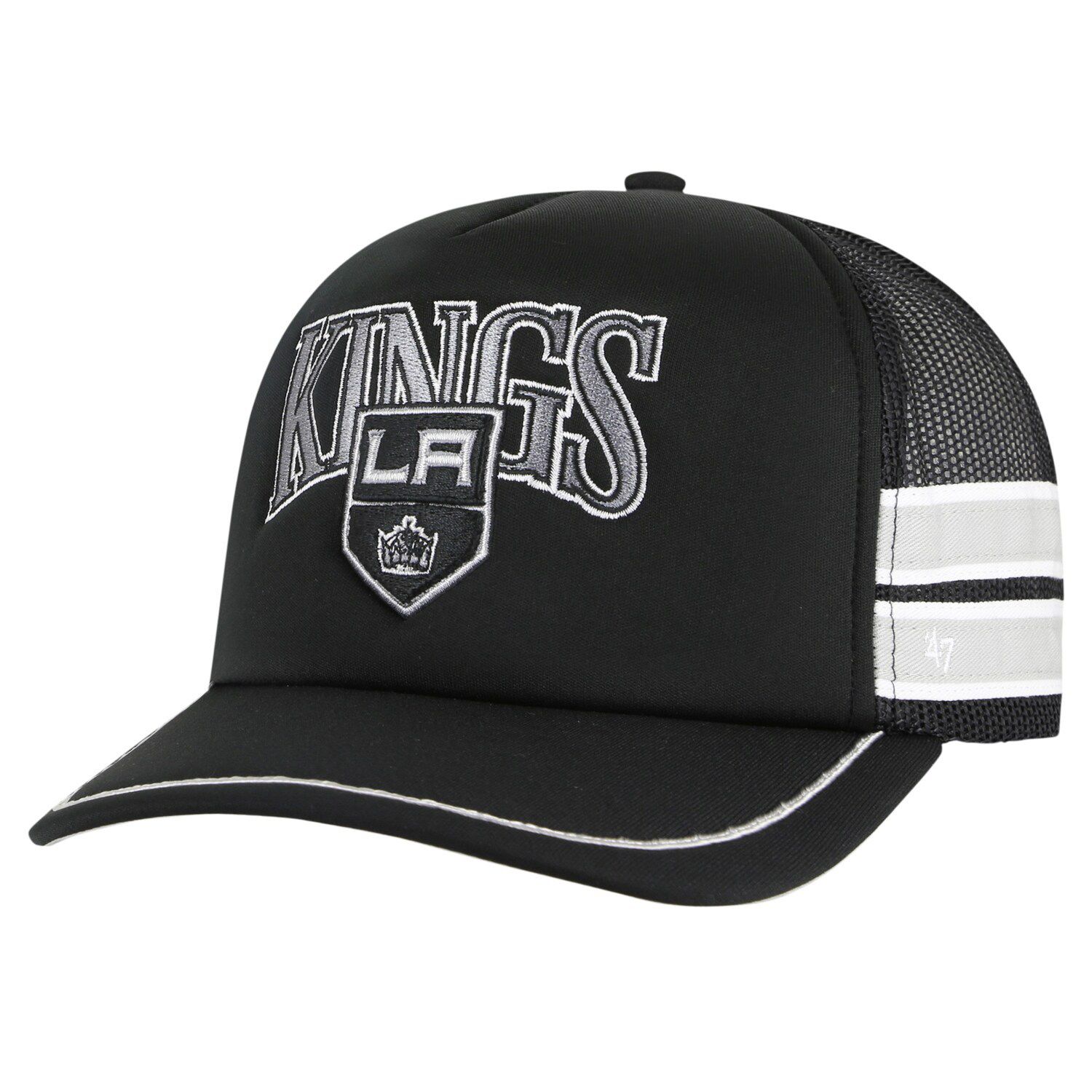 '47 Los Angeles Kings NHL Adjustable Snapback Hat - Black Logo Cap