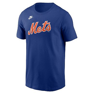 Men's Nike Darryl Strawberry Royal New York Mets Fuse Name & Number T-Shirt