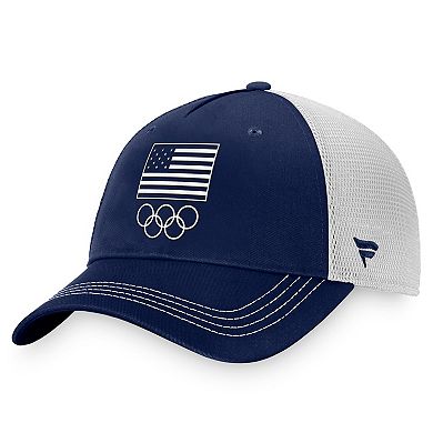 Women's Fanatics Branded Navy Team USA Adjustable Hat
