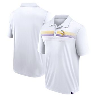 Men's Fanatics Branded White Minnesota Vikings Victory For Us Interlock Polo