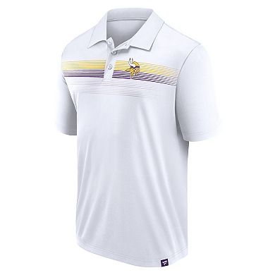 Men's Fanatics Branded White Minnesota Vikings Victory For Us Interlock Polo