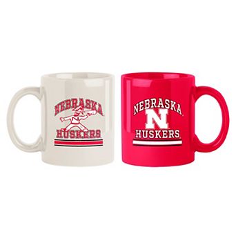 Nebraska Huskers 2-Pack 15oz. Color Mug Set