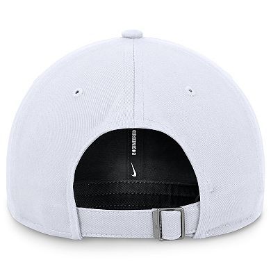Men's Nike White Los Angeles Dodgers Evergreen Club Adjustable Hat