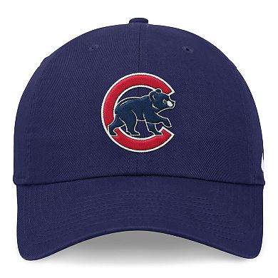 Men's Nike Royal Chicago Cubs Evergreen Club Adjustable Hat