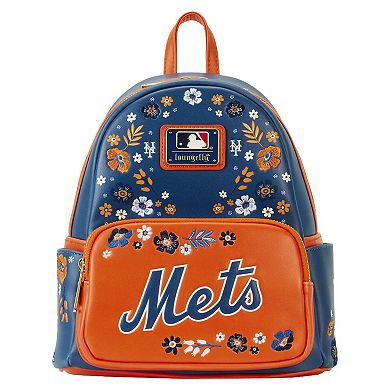 Loungefly New York Mets Floral Mini Backpack