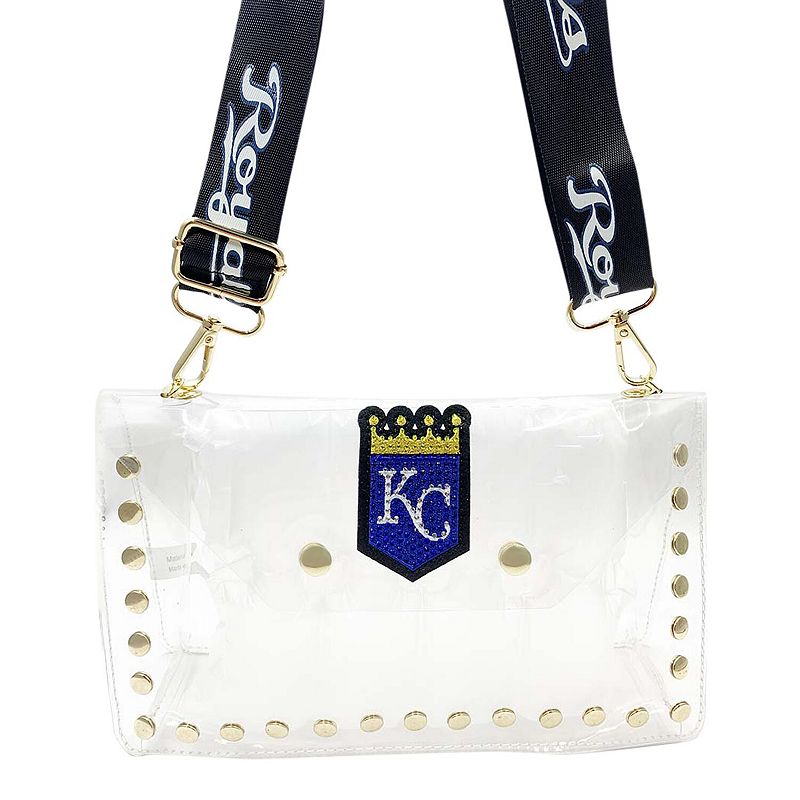 Cuce Kansas City Royals Crystal Clear Envelope Crossbody Bag, Team
