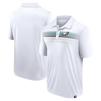Men's Fanatics Branded White Philadelphia Eagles Victory For Us Interlock Polo
