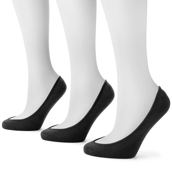 Apt. 9® 3pk. Extra LowCut Liner Socks