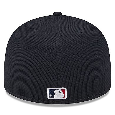 Men's New Era White Minnesota Twins 2024 Batting Practice Low Profile 59FIFTY Fitted Hat