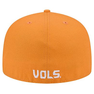 Men's New Era Tennessee Orange  Tennessee Volunteers Throwback 59FIFTY Fitted Hat