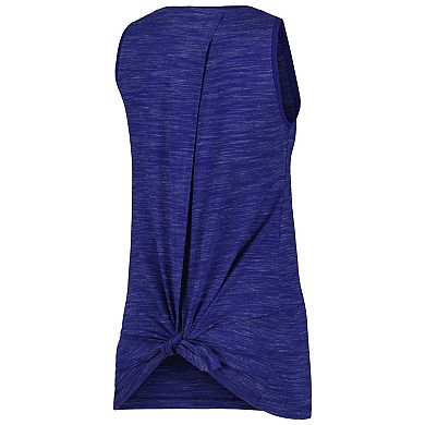 Women's New Era Royal Indianapolis Colts Space Dye Active Tank Top