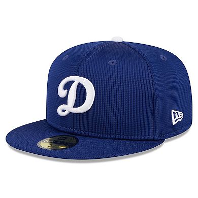 Youth New Era  Royal Los Angeles Dodgers 2024 Batting Practice 59FIFTY Fitted Hat