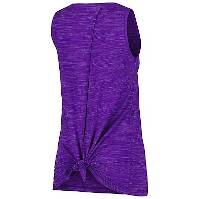 Women's New Era Purple Minnesota Vikings Space Dye Active Tank Top
