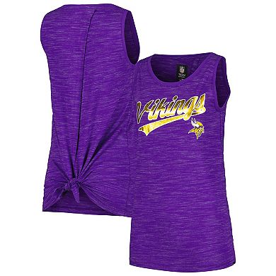Women's New Era Purple Minnesota Vikings Space Dye Active Tank Top